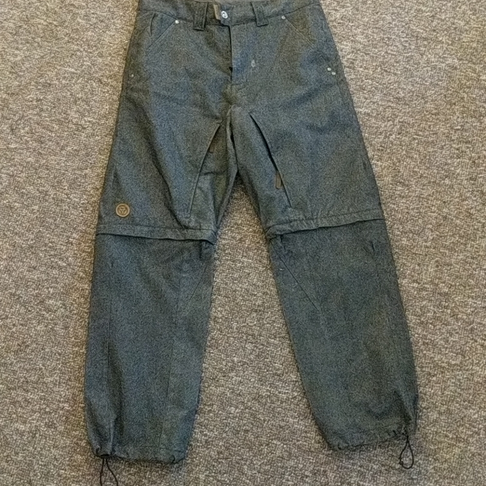 Men's Sombrio zip off pants / shorts M